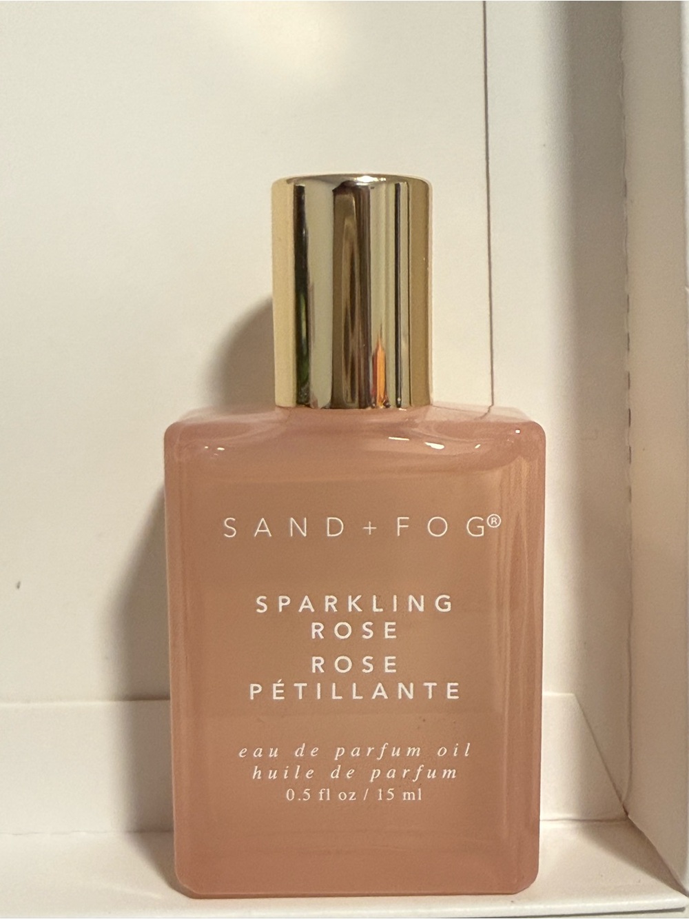 SAND+FOG Sparkling Rose Eau de Parfum Oil — Soft Pink